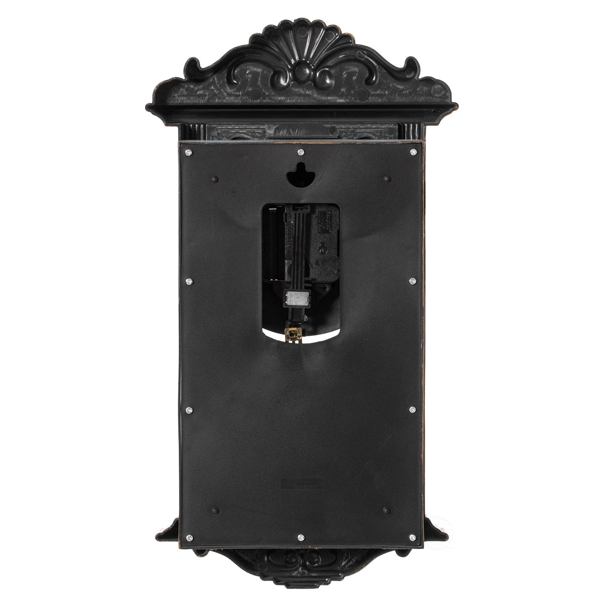 Clockswise silent sweep movement keeps spaces peaceful and tidy.