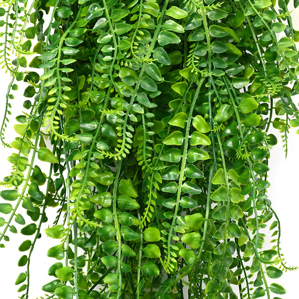 CLONG 33-inch ferns with five flexible stems for versatile displays.