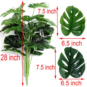 CLONG outdoor palm leaves resist UV fading for lasting color on a porch.