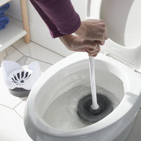 Clorox bathroom organization setup keeps essentials ready and tidy.