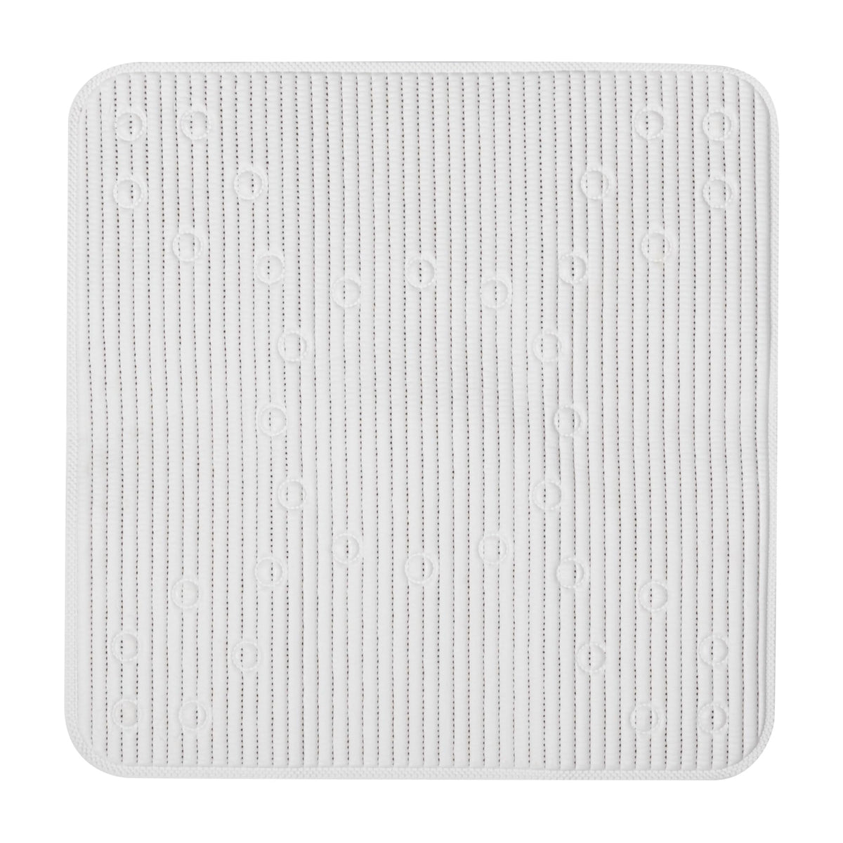 Clorox Cushioned Shower Mat soft surface for comfortable footing.