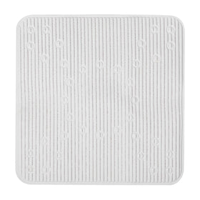 Clorox Cushioned Shower Mat soft surface for comfortable footing.