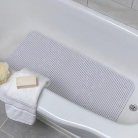Clorox Duck Cushioned Shower Mat features antimicrobial agents to inhibit mold growth.