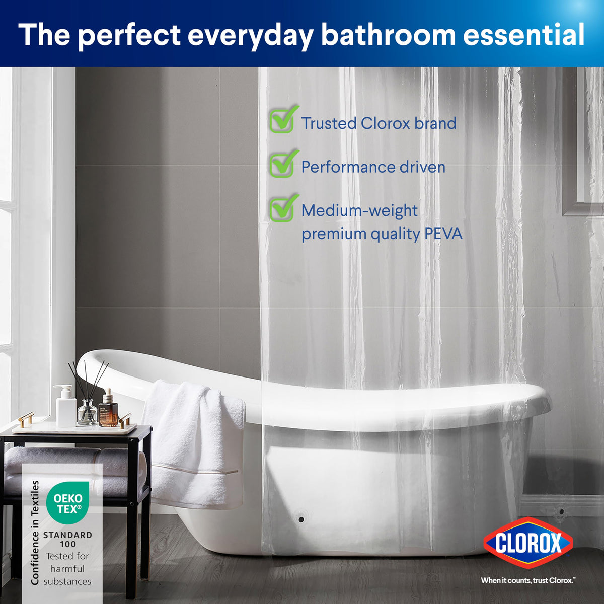 Clorox easy-install hooks help quick setup