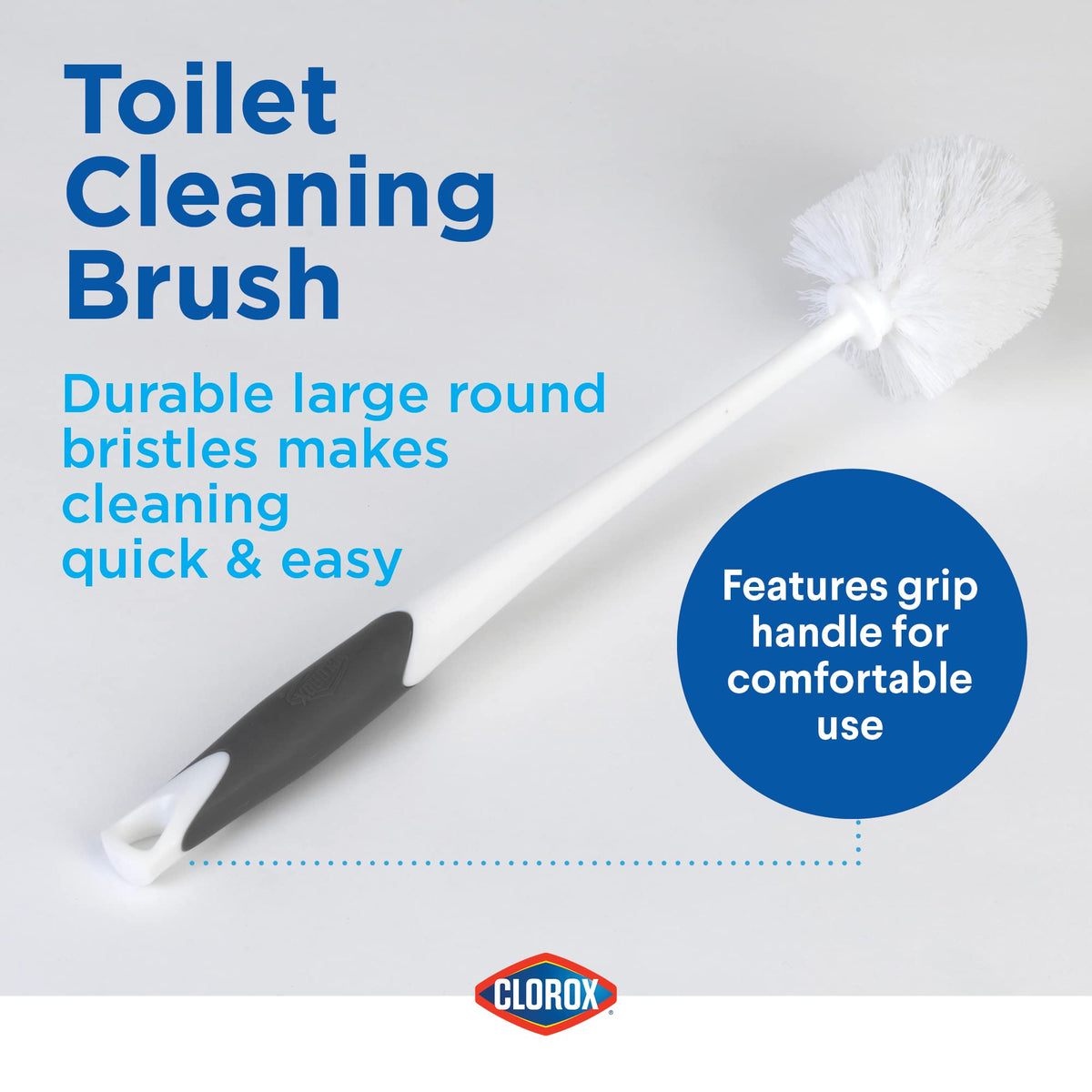 Freestanding Clorox caddy dries tools after use.
