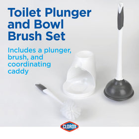 Close-up of Clorox plunger flange cup for effective clog clearance.