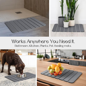 Closefriend versatile mat suits bathroom, kitchen, and poolside spaces.