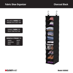 ClosetMaid 20502 durable fabric organizer supports daily use