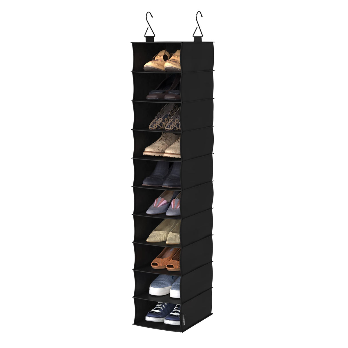 ClosetMaid 20502 hanging organizer with ten compartments for tidy footwear storage