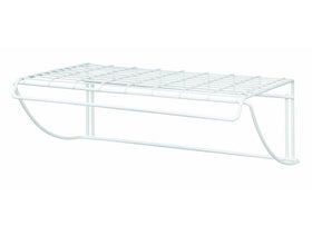 ClosetMaid 8278 ventilated wire shelf for breathable laundry storage