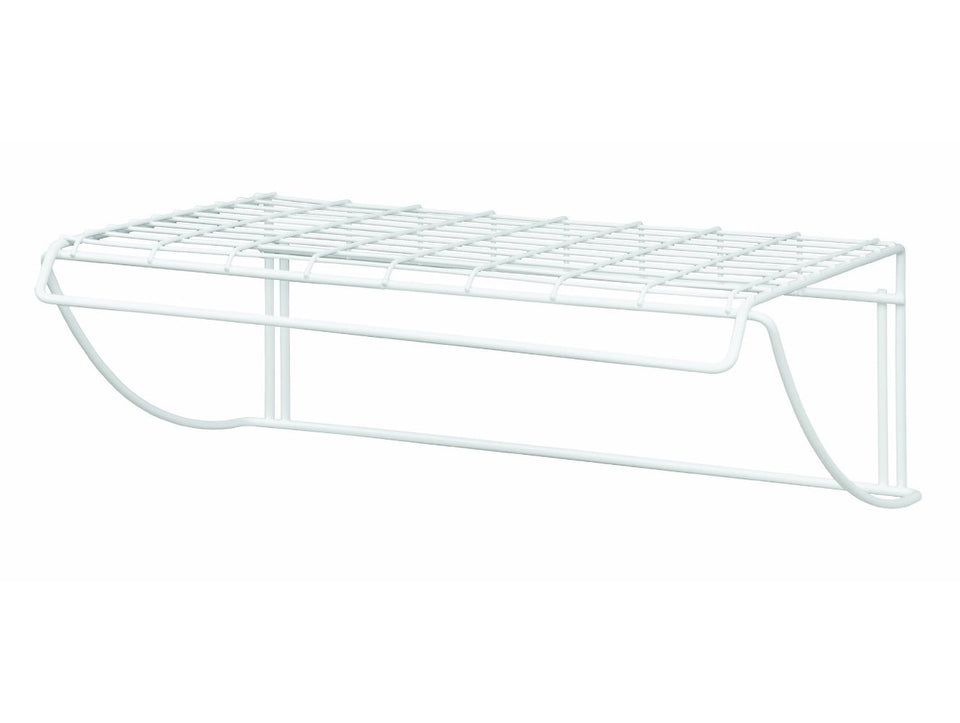 ClosetMaid 8278 ventilated wire shelf for breathable laundry storage