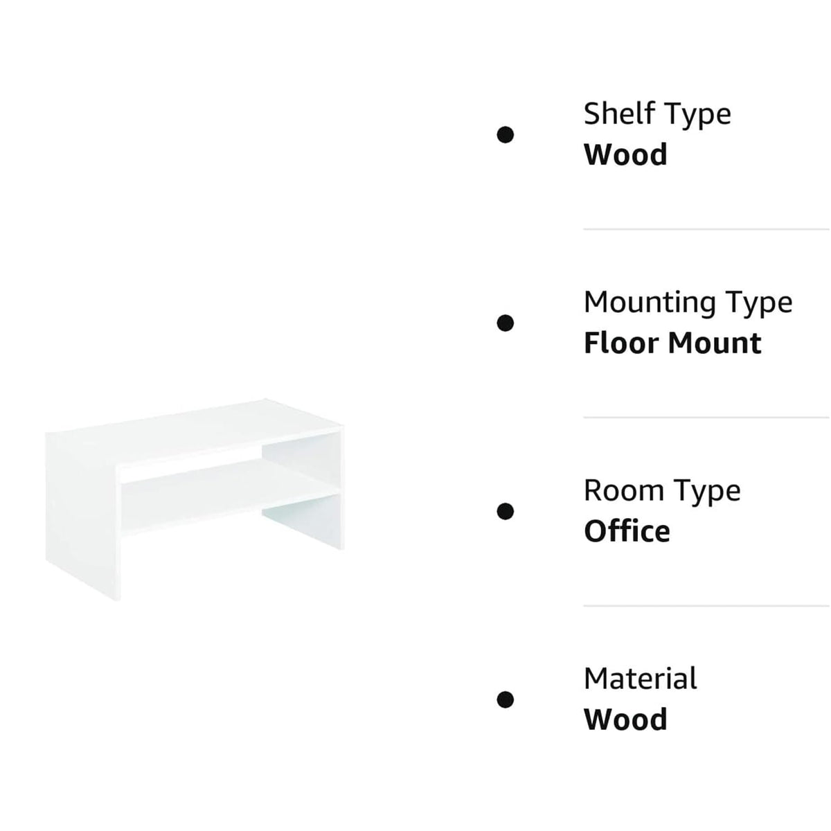 Easy-to-assemble design for quick setup in any room.