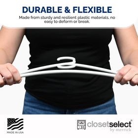 ClosetSelect 30-day returns information on packaging and product