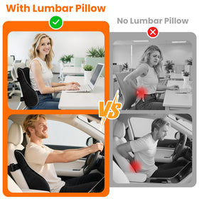 CloudBliss breathable mesh cover promotes airflow for cooling during long sessions