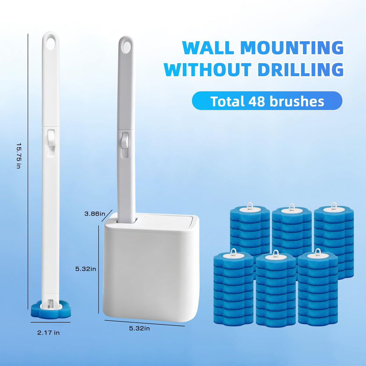 Clowand holder with lid designed for easy storage