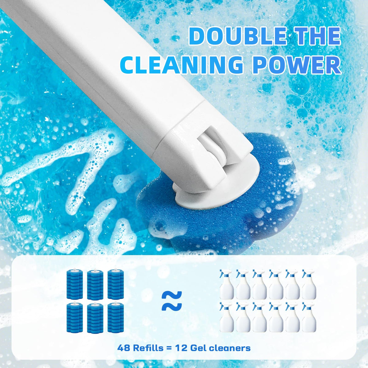 Pack of 48 refills for Clowand system