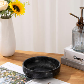 CM CHIC MONDAY candy bowl with marble finish for sweet treats.