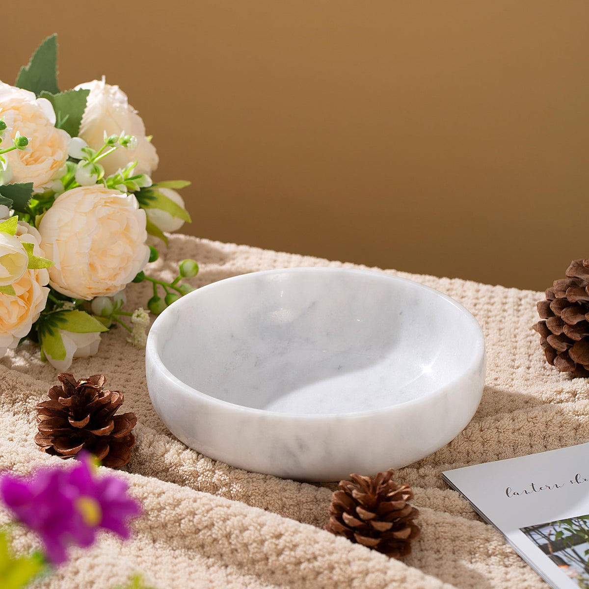 CM CHIC MONDAY smudge/altar bowl enhances meditation and aromatherapy spaces.