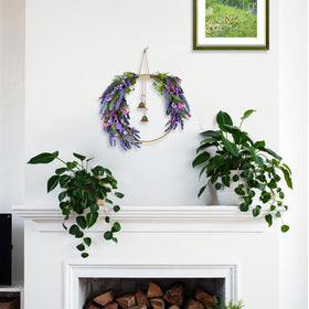 CMINAUS Front-door decor works well for indoor and outdoor farmhouse styling.