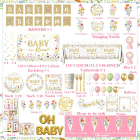 CMUSKO Baby in Bloom tableware set brings cohesive floral colors to the table