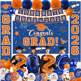 CMUSKO congrats grad 2026 banner decorates the entry with a bold graduation message