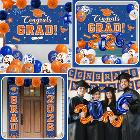 CMUSKO congrats grad porch sign 2026 adds outdoor charm to your celebration