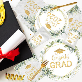 CMUSKO greenery grad napkins for coordinated decor and absorbency