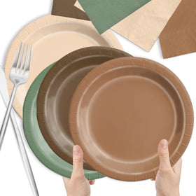 CMUSKO forest party supplies ideal for birthdays and baby showers