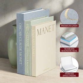 CNARIO coffee table display with three sizes for versatile styling.