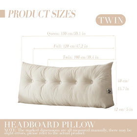 Cnsmak headboard pillow is available in colors to match room style.