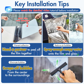 Coavas energy-saving window film helps year-round comfort.