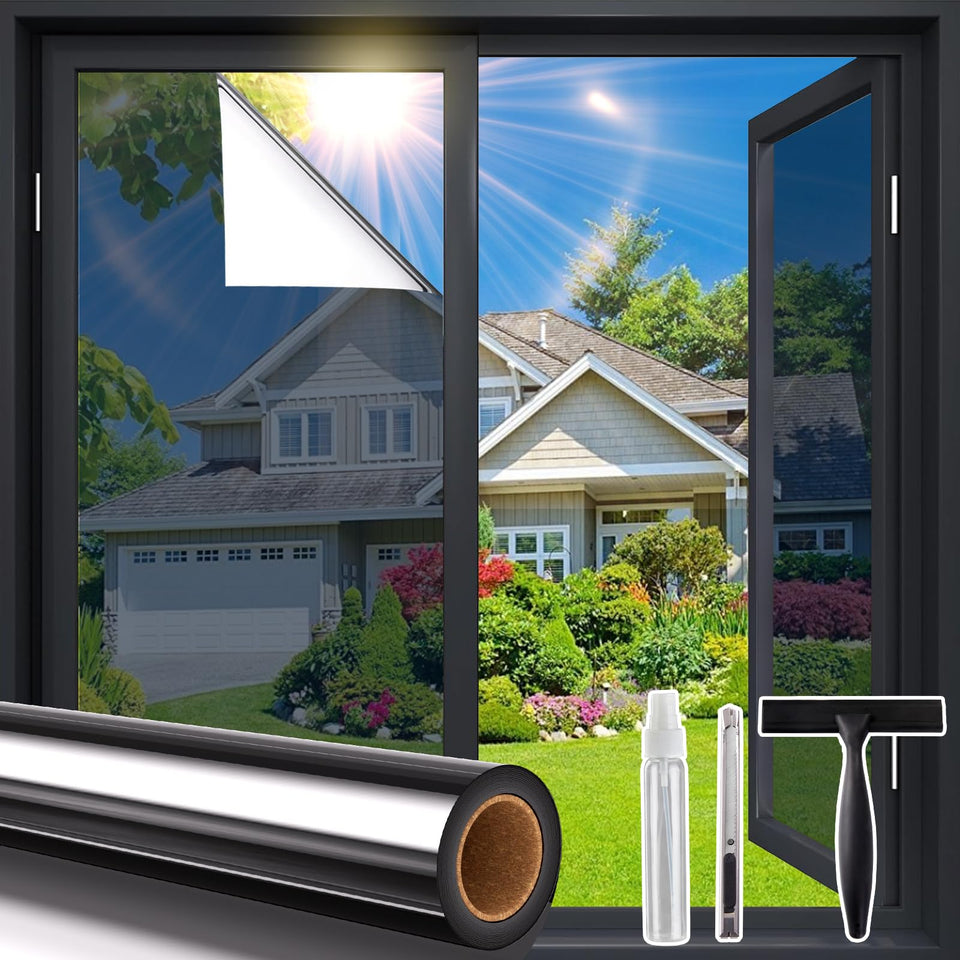 Coavas window film with tools included for bubble-free installation.