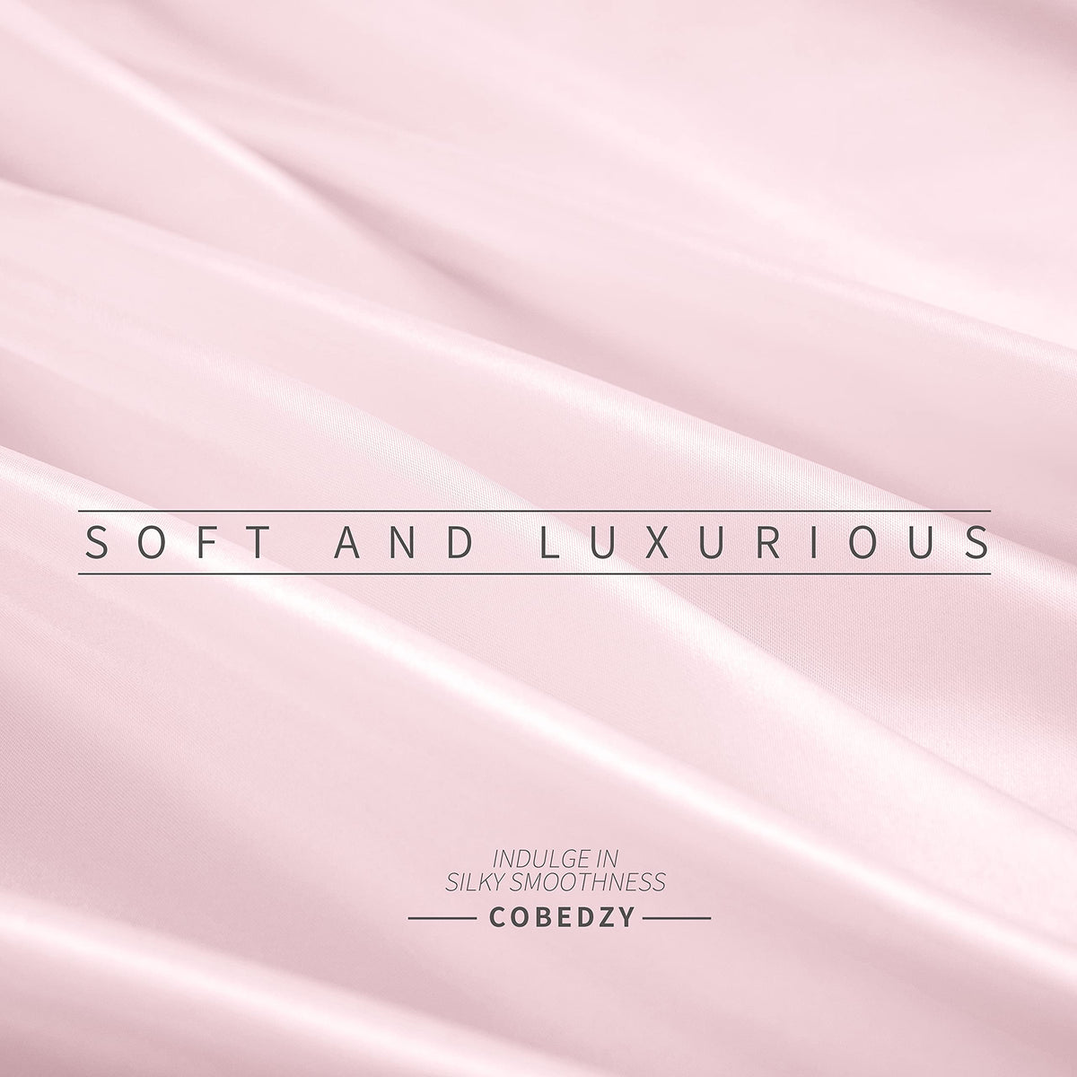 Cobedzy satin sheets resist wrinkles and stay vibrant after washing.