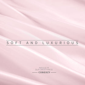 Cobedzy satin sheets resist wrinkles and stay vibrant after washing.