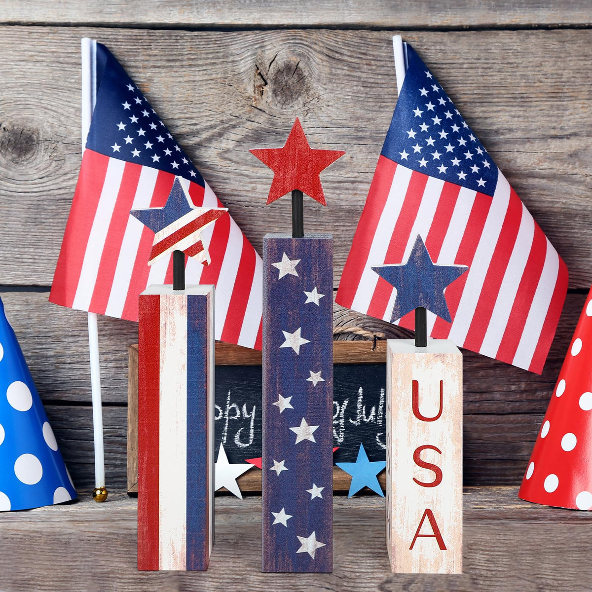COCHIE wooden star decor to elevate home and office holiday setups