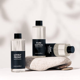 Cocod'or April Breeze in a room with a calm, enduring scent.
