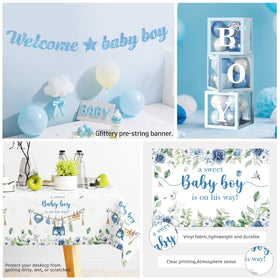 Cocomigo balloon boxes organize and present balloons for a tidy, polished setup.