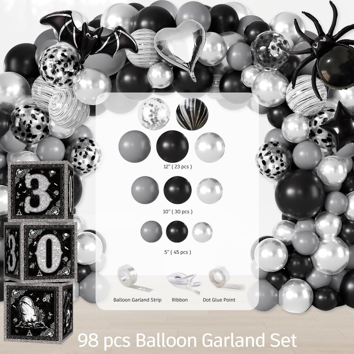 Cocomigo balloon boxes for a playful display