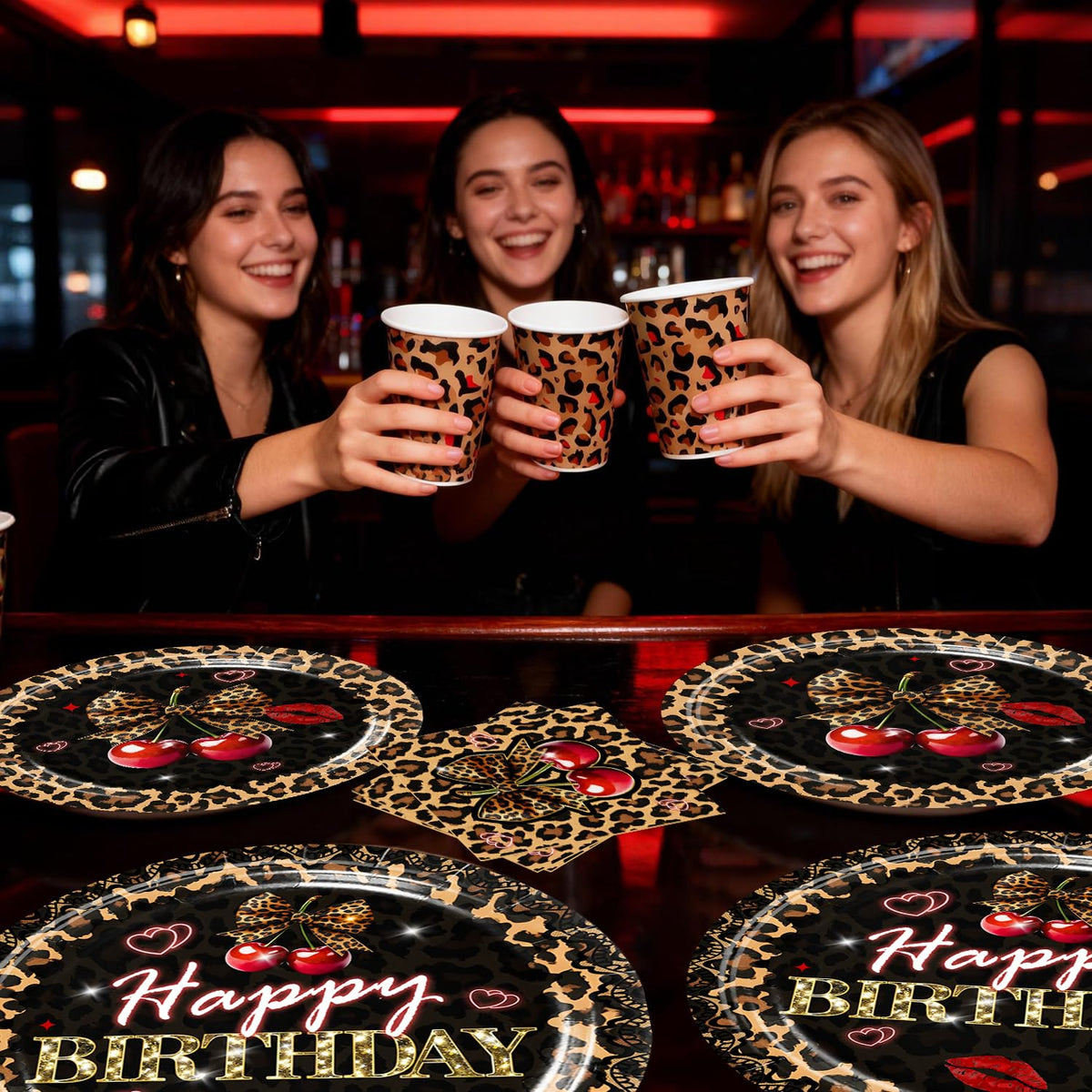 Cocomigo banner declares the celebration with confident style