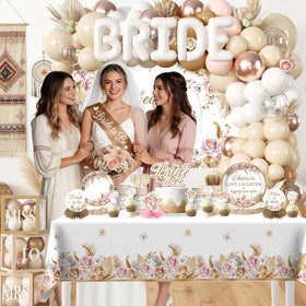 Cocomigo bride foil balloon adds festive focal point to decor
