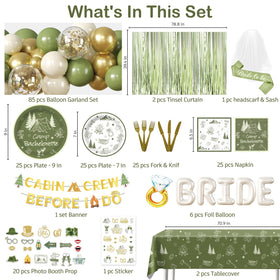 Cocomigo camp bachelorette photo props spark fun moments for photos