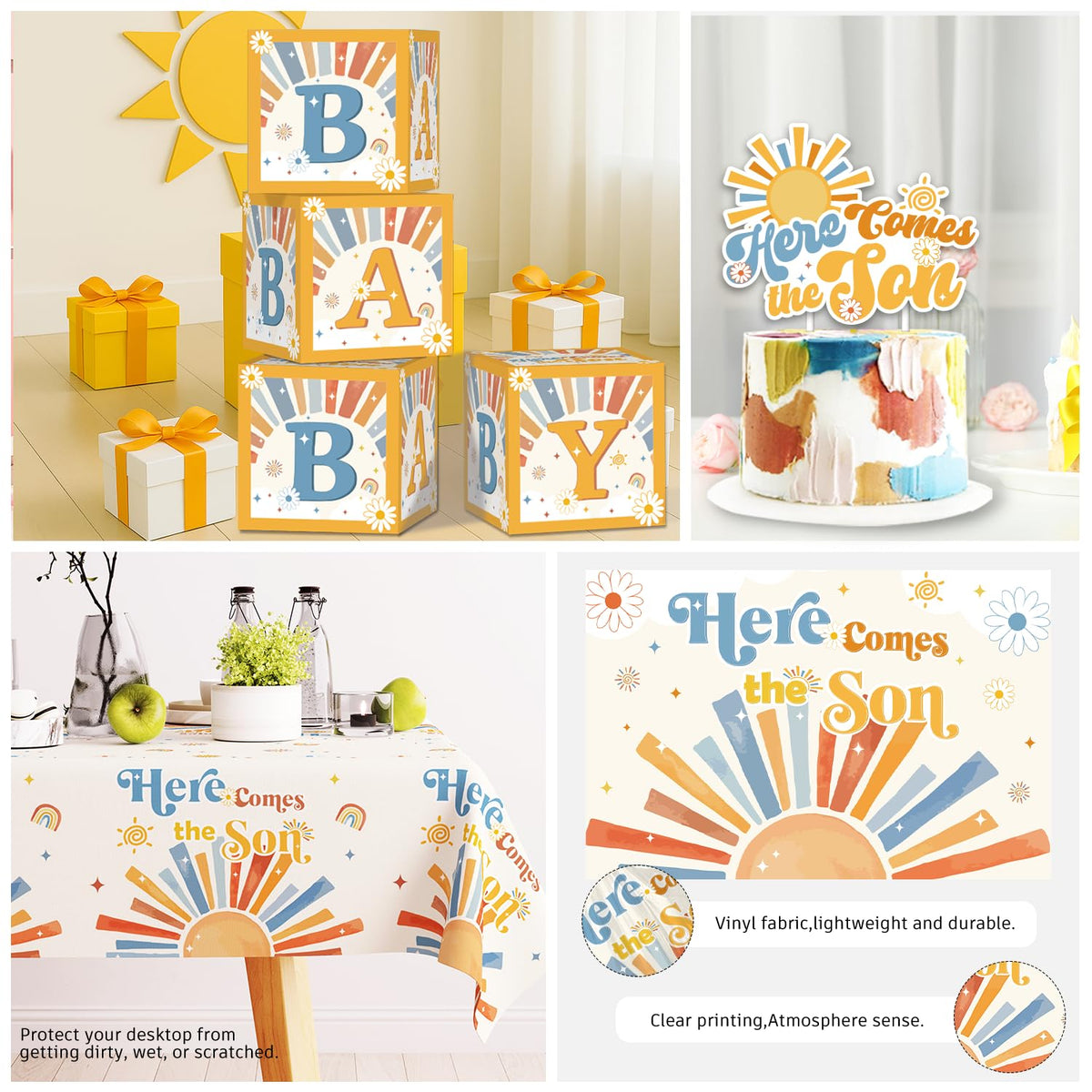 Cocomigo dessert plates 7in sturdy paper for easy serving.