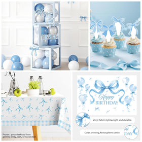 Cocomigo latex balloons in four sizes create a full balanced display