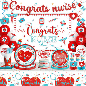 Cocomigo nurse graduation banner for a bold welcome