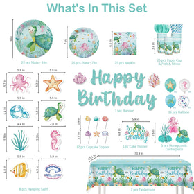 cocomigo ocean tablecloth durable 300gsm paper keeps surfaces clean.