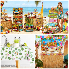 cocomigo palm-leaves decor adds lush greenery to party spaces.