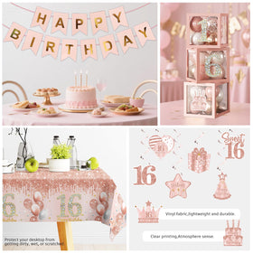 Cocomigo pink tableware and napkins simplify party cleanup