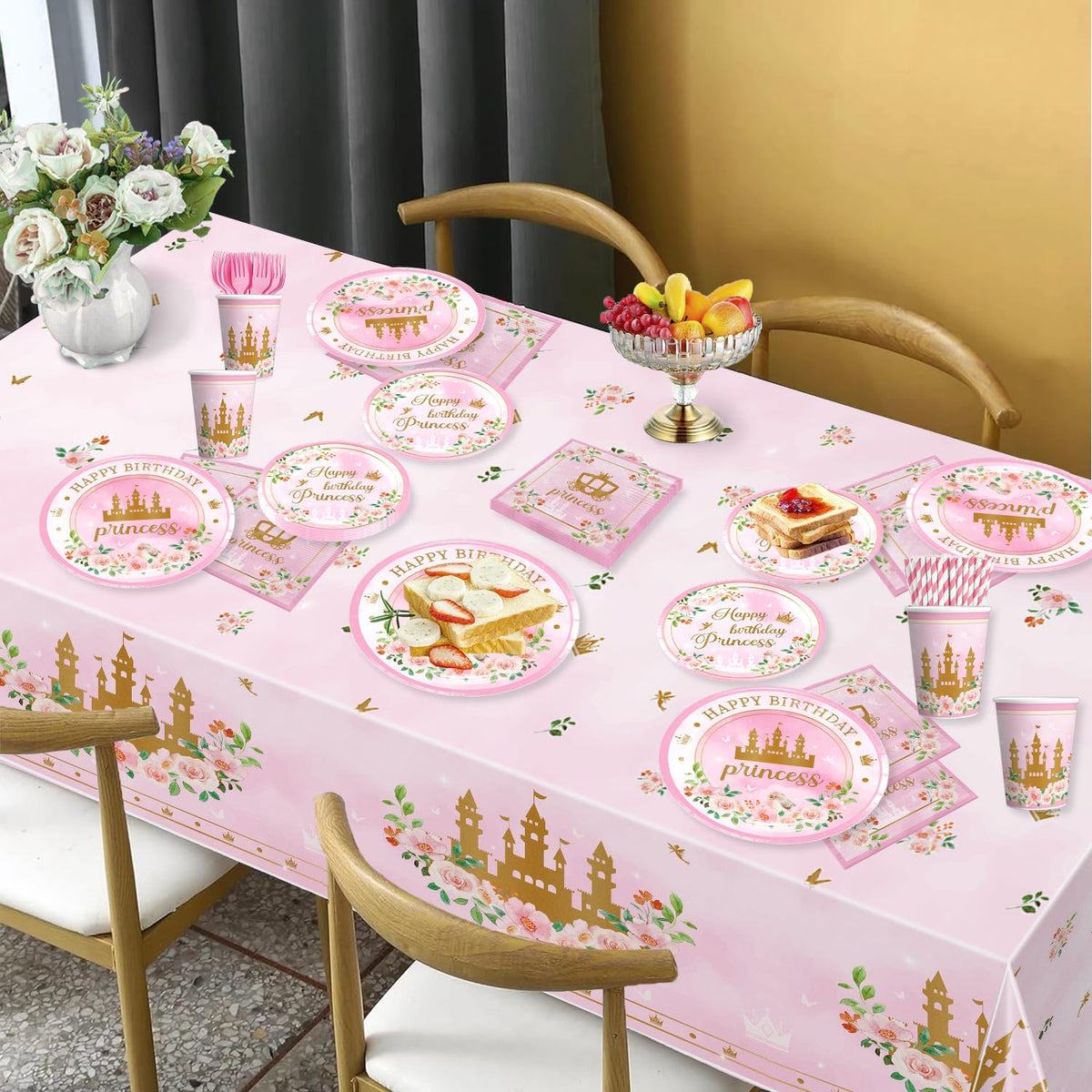 Cocomigo princess cupcake toppers decorate treats fast for the party