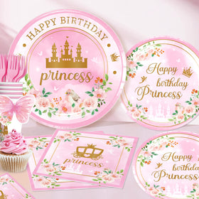 Cocomigo princess honeycomb centerpieces create depth for photos and tables