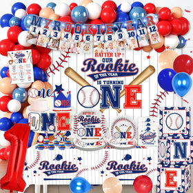 Cocomigo Rookie Year photo frame banner enhances first birthday photo moments